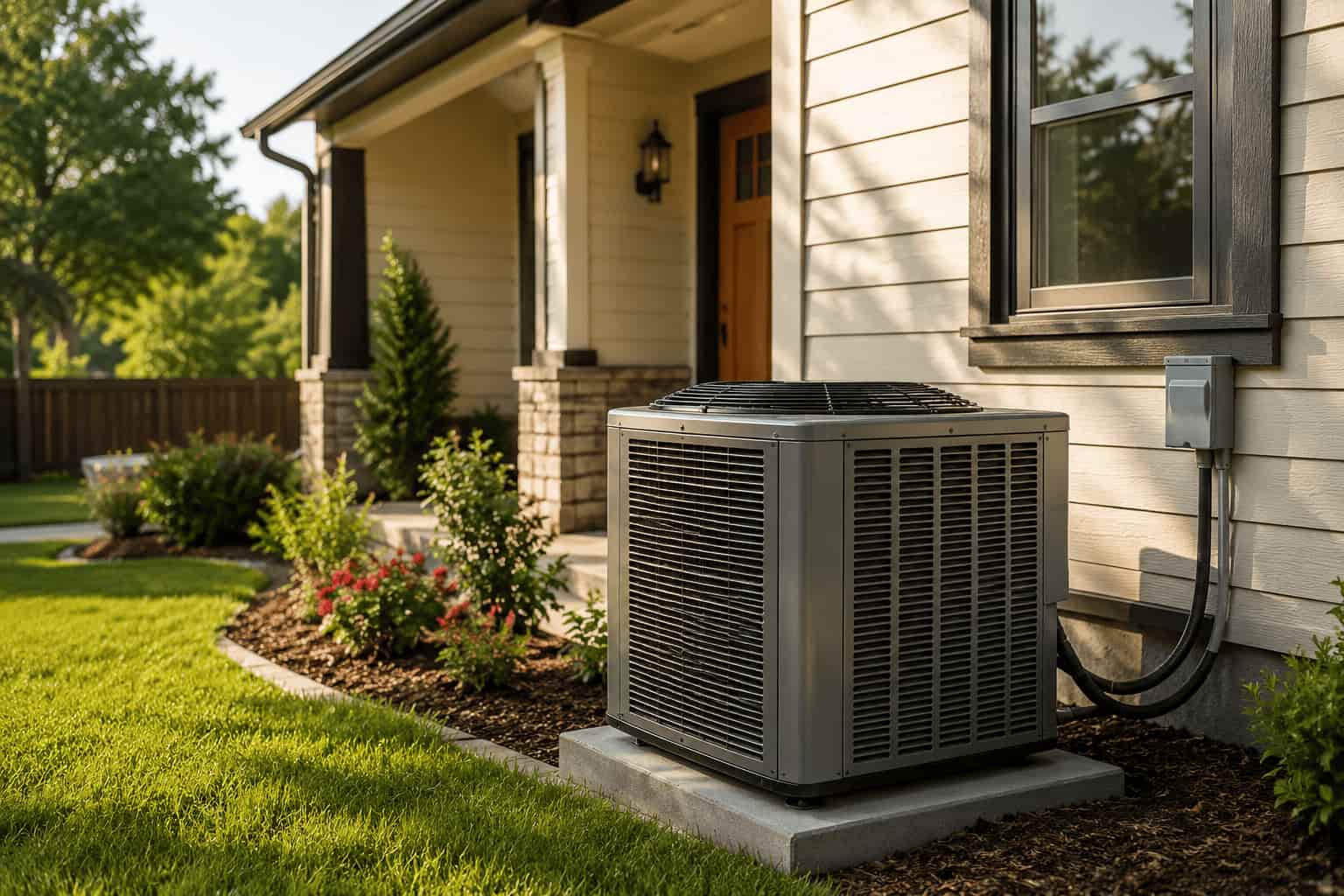 Residential home with an HVAC system supporting indoor comfort in Paris, TX